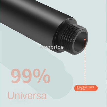 Chuveiro de Alta Pressão com 5 Modos, Chuveiro Ajustável com Mangueira, Economia de Água, Parada de Chave Única, Bico de Pulverização, Acessórios para Banheiro