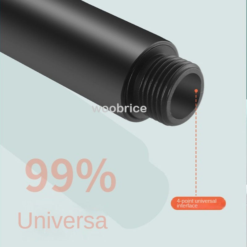 Chuveiro de Alta Pressão com 5 Modos, Chuveiro Ajustável com Mangueira, Economia de Água, Parada de Chave Única, Bico de Pulverização, Acessórios para Banheiro