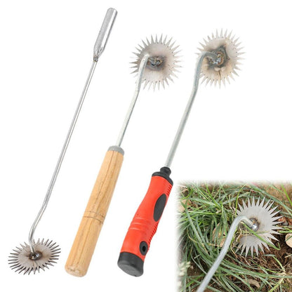 Weeding Tool Root Rake Small Handheld Garden Fork For Digging Loosening Soil & Removing Weeds Gardening Tool For Herb Harvesting