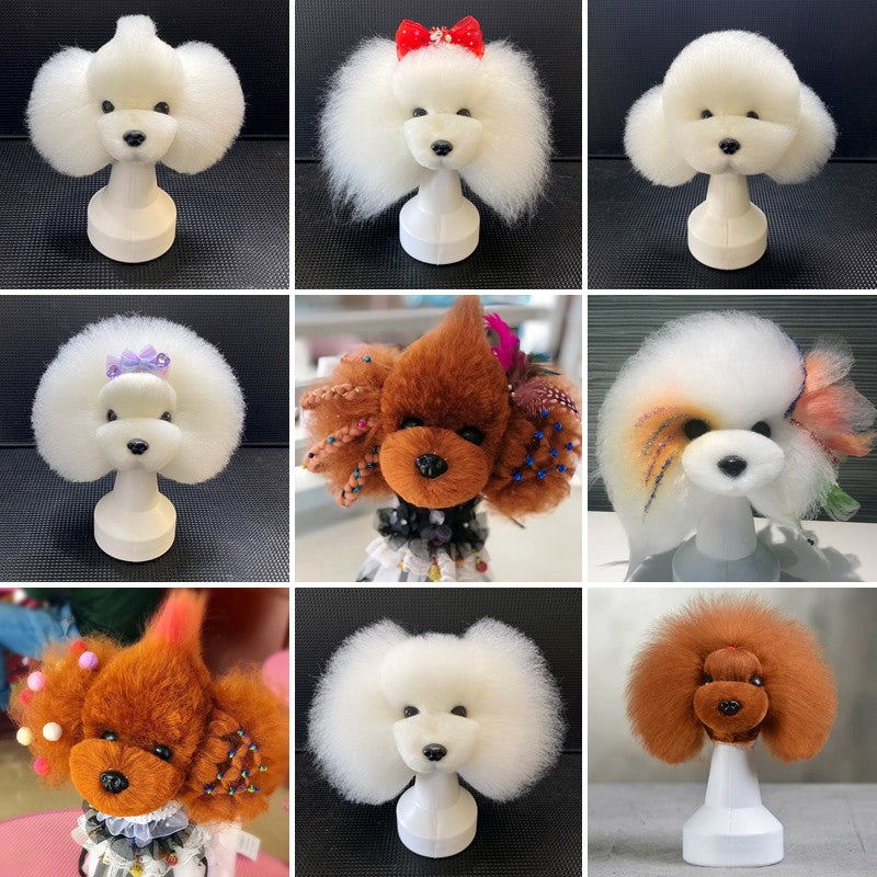 Modelo profissional de cachorro para prática de tosa, esqueleto padrão de cachorro, modelo de simulador de tosa para pets