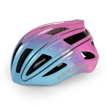 Capacete de Ciclismo Profissional COLNELS com Lanterna Traseira USB e Barra de Luz para Ciclismo de Estrada e Esportes ao Ar Livre