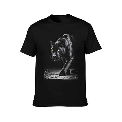 Black Panther T-Shirt cotton t shirt man t shirt man plain T-Shirt