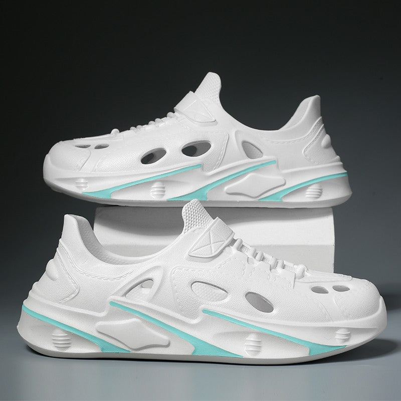 Summer Men's Outdoor Sandals Slippers Beach Comfortable Thick Soft Clogs Men Women Beach Sandals Male Casual Water Garden Shoes