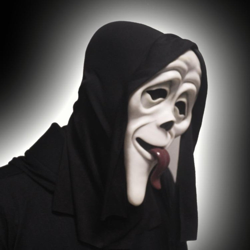 Halloween Cosplay Screaming Horror Props Mask, Breathable Skeleton Mask Horror Party Halloween Role-Playing Props