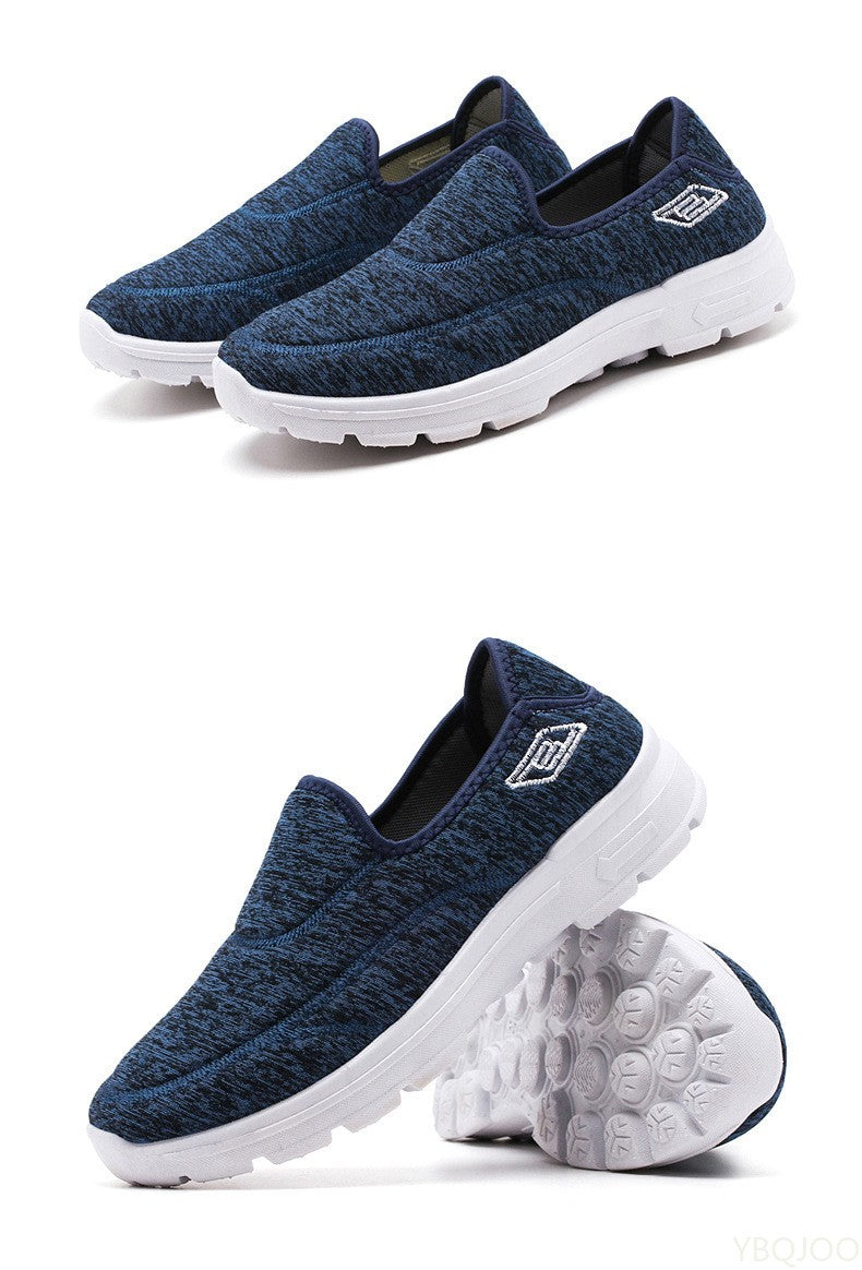 New Women's light Shoes Soft soled Breathable Sneakers Casual middle elderly shoe Couple's Anti slip comfort shoes Zapatos Mujer