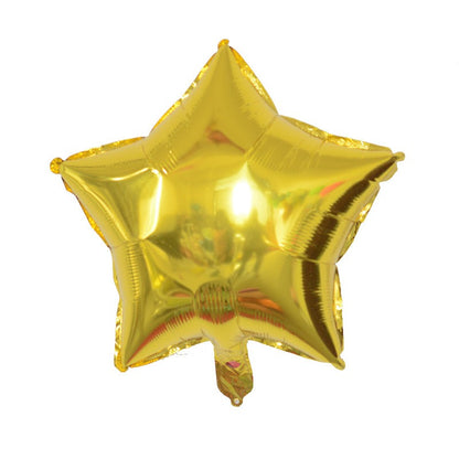 10pcs 18inch Star Foil Balloons Helium Balloon Children toy Gift 1st Birthday Party Wedding Decorations kids Globos Baby Shower