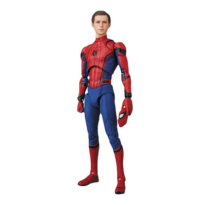 Boneco de Ação Mafex 103 Homem-Aranha Brinquedos Homem-Aranha: De Volta ao Lar Edição de Luxo Modelo Multi-acessórios Estátua Boneca Presente Colecionável