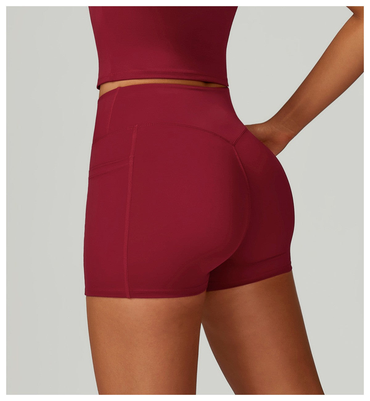 Cycling Shorts Cross Waist Head Yoga Shorts High Waist Workout Fitness Lift Butt Fitness Tights Gym Running Body Shaper Pants