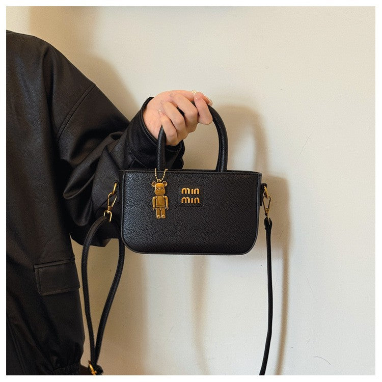 2025 New Trendy Women's Small Square Bag Minimalist Luxury Shoulder Bag for Mobile Phone Girl Fashion Crossbody Pouch Purse