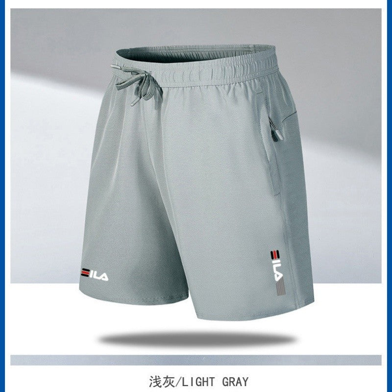 New Summer Men's Sport Shorts Male Breathable Tennis Shorts Quick-Drying Badminton Trousers Outdoor Running Fitness Sportwear