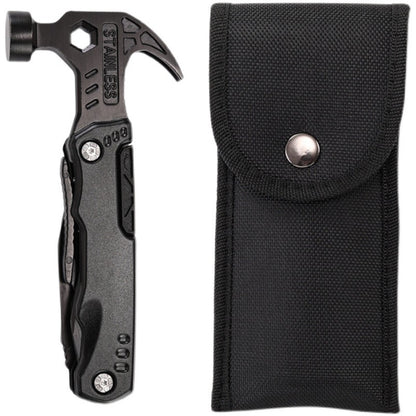 Martelo de Garra Multifuncional para Exterior, Martelo Dobrável de Segurança para Veículos, Martelo de Escape para Quebrar Janelas, Martelo de Carpintaria, Ferramenta de Acampamento