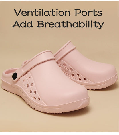 High Quality Scrub Shoes Non-slip Dentist Nursing Clogs Healthcare Service Work Slippers Soft Operating Room Protective Clogs