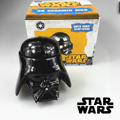 The Mandalorian Mugs Star Wars Creative Mug Electroplated Ceramic Milk Coffee Cups Xmas Anniversary Valentines Birthday Gifts