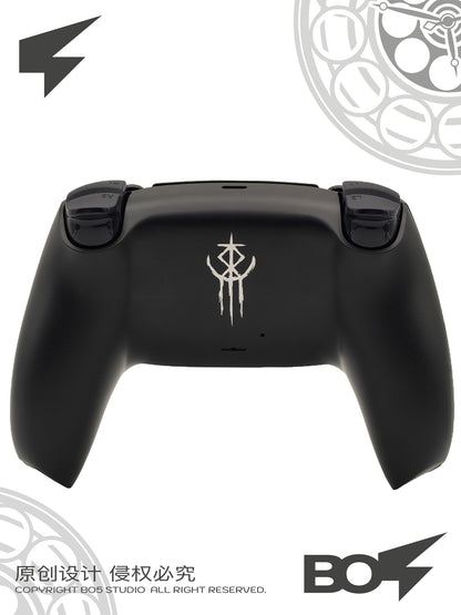For PS5 Controller Shell, Old Hunter Custom Faceplate Cover with Touchpad for DualSense, Replacement for BDM-010 To050