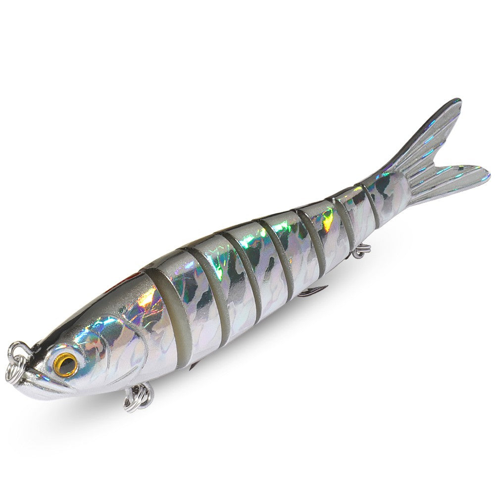 Isca Swimbait 11g 16g 27g Multi Articulada Lenta Afundante Segmentada Biônica Natação Pesca Baixo Anzol Triplo Pesca de Carpa Isca Dura