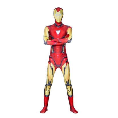 Kids Adult Iron Cosplay Costume Bodysuit Jumpsuit The Avengers Superhero Outfits Halloween Carnival Party Cosplay Costumes