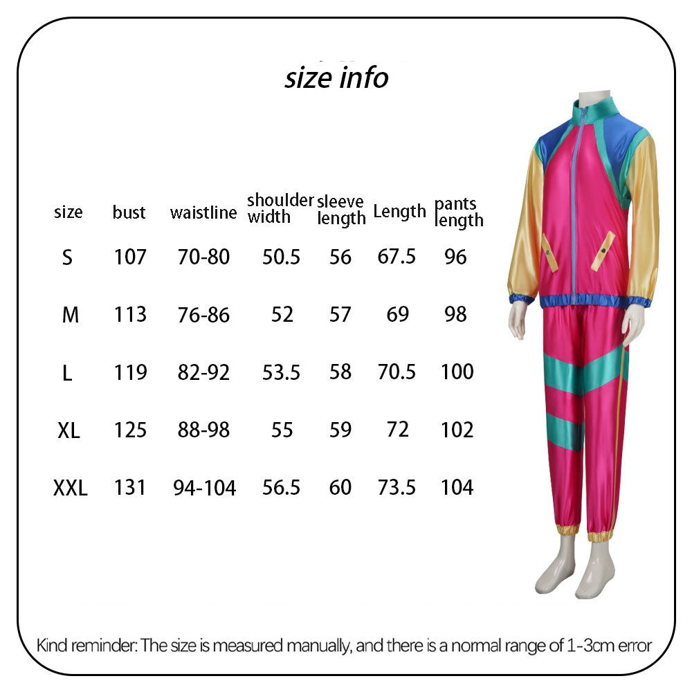 New Carnival Disco Retro Sports Dance Stage Performance Costume Baseball Costume Couple Costume Halloween Costume