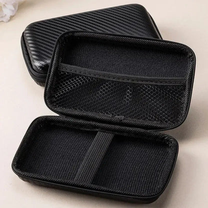 Earphone Data Storage Bag Oval Square Rectangle Cable Organizer Bags Mini Zipper Pouch Tech Gadgets Portable Charger U Disk Case