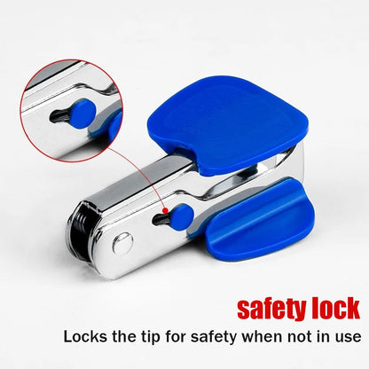 1PC Professional Staple Remover, Mini Portable Carrying Lock, Suitable for School, Office and Home (Random Color)
