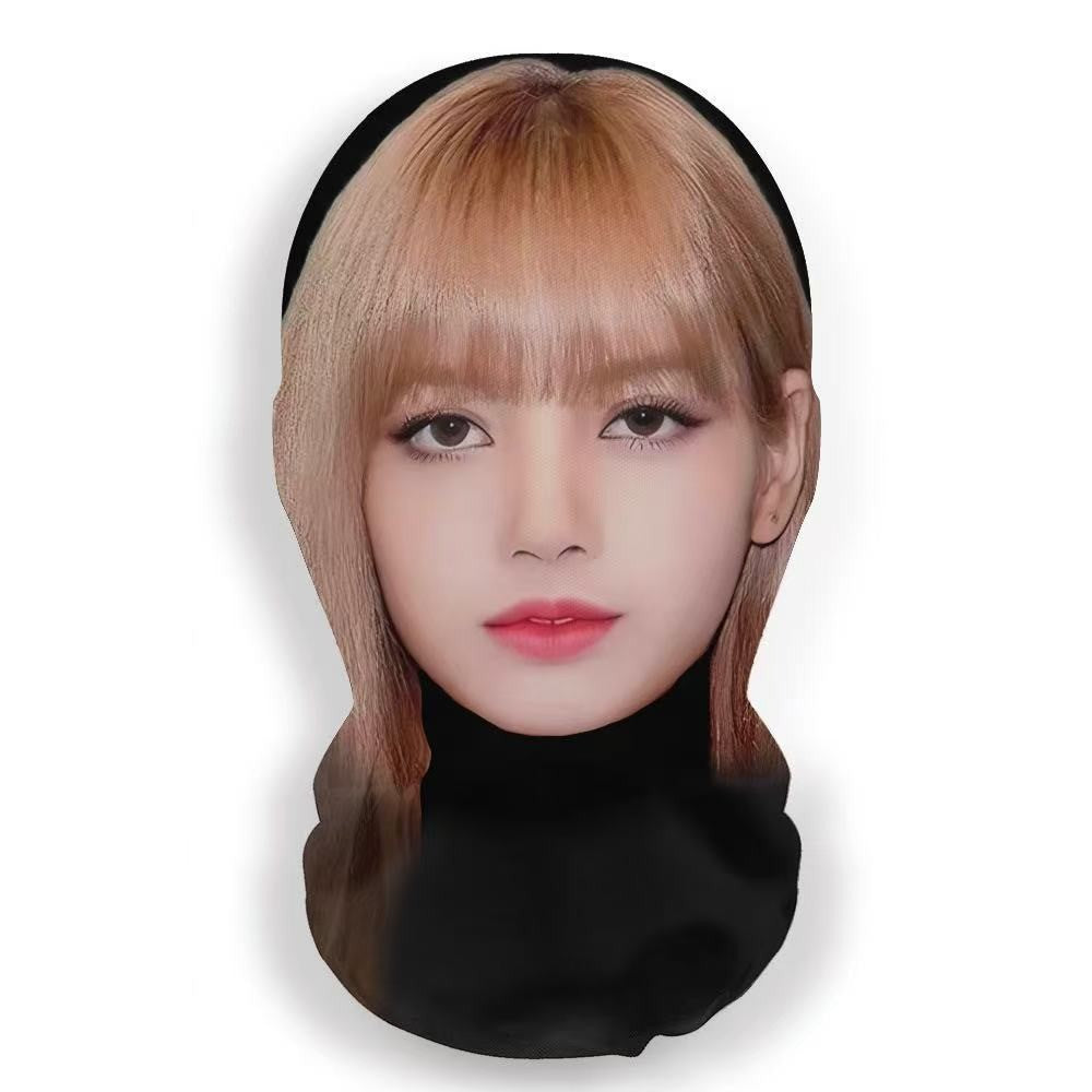 Anime Michael Jackson Style Full Face Mask Unisex Dustproof Cycling Scarf Headwear for Cosplay Role Play Props