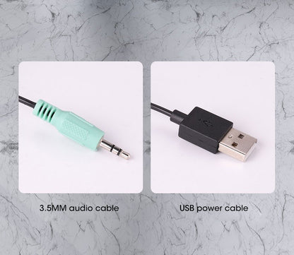 Barra de Som Salange V8 Alto-falantes com Fio USB Barra de Som Estéreo para Projetor PC Laptop Celular Computador Alto-falante de Mesa Auxiliar 3,5 mm