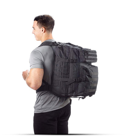 Mochila Tática Masculina 50L Viagem Grande Capacidade Masculina Impermeável Esportes ao Ar Livre Bolsas Multifuncionais