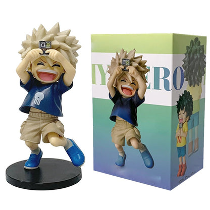 Em estoque 2 unidades de figuras de ação de anime em PVC colecionáveis, brinquedos infantis de aniversário, presentes decorativos para fãs