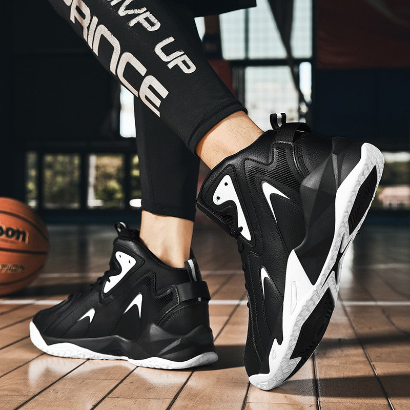 Men's plus size casual sneakers Four seasons breathable light outdoor basketball shoes fashion youth Joker sports running shoes