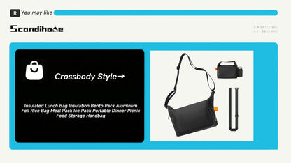 Insulated Lunch Bag Insulation Bento Pack Aluminum Foil Rice Bag Meal Pack Ice Pack Portable Dinner Picnic Food Storage Handbag