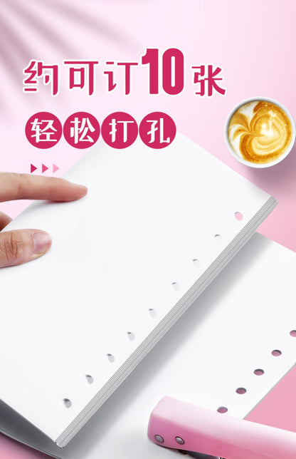 M&G 6mm Single Hole Punch for Paper 8 Sheets Capacity Scrapbook Punch Home Office School Supplies 6mm Diameter