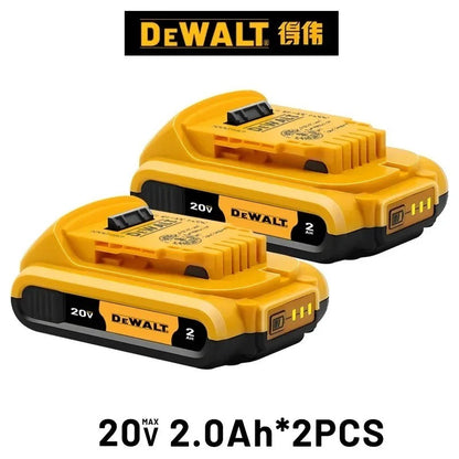 Bateria Original DeWALT 20V/60V 6Ah 9Ah MAX FlexVolt para Ferramenta Elétrica DCB606 DCB205 DCB206 DCB209 DCB182 com Carregador