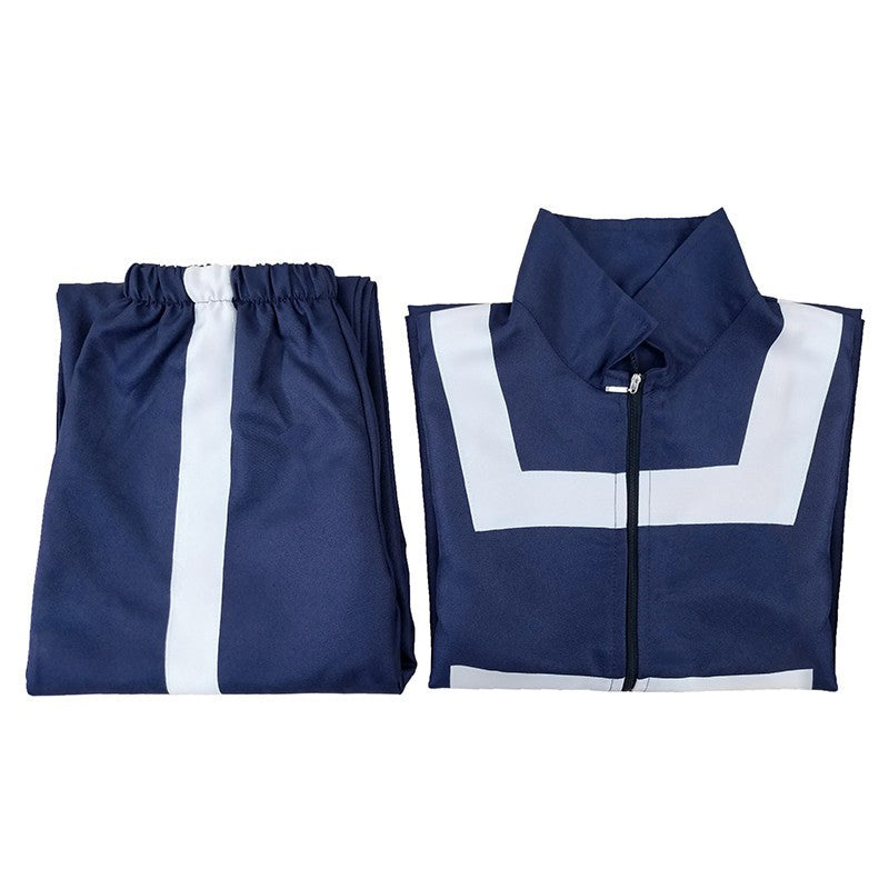 Anime My Hero Academia Boku Cosplay Gym Sport Costume Men Women School Suit Uniform T-shirt Pants Gymnastics Clothes Full Set