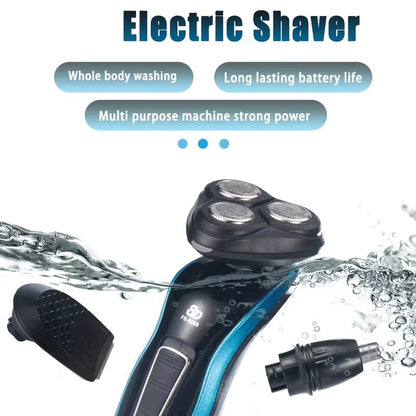 Xiaomi Men's Shaver 3-in-1 Washable Painless Ultra-Thin Three-blade Wet and Dry Cordless Rechargeable Nose Hair Razor