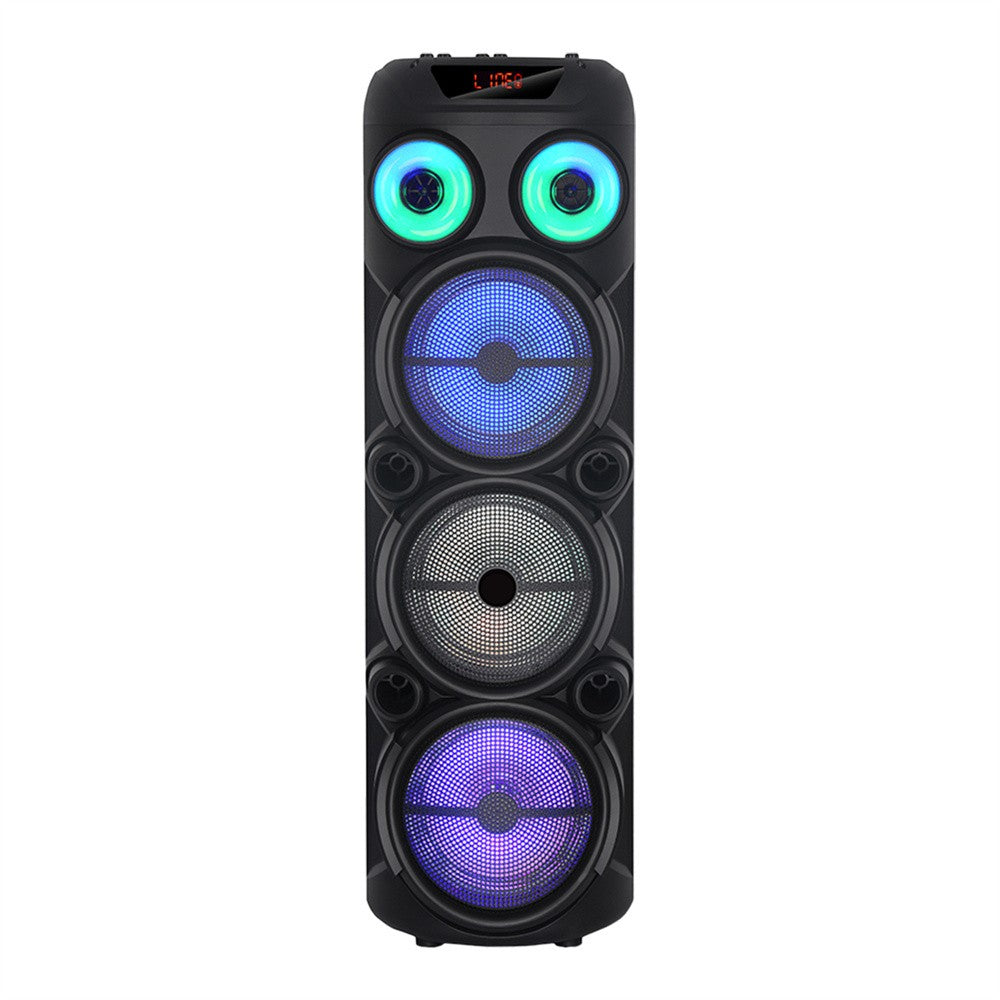 4000W Portable Bluetooth Speaker 3*8"Subwoofer Heavy Bass Sound System Party karaoke for Wireless Boombox Loud Speaker