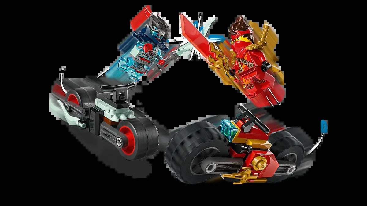 LEGO Phantom Ninja 71838 Perseguição de Moto do Kai Brinquedo de Bloco de Montar Quebra-Cabeça Presente