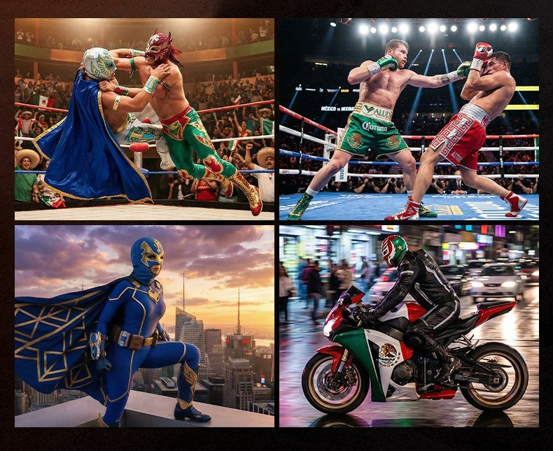 Boxing Mask Wrestling Mask Elastic Milk Silk Mask Lycra Fabric Print Halloween Party Dress Up Costume Party Mask