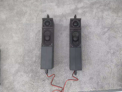 High-Fidelity Two-Way Passive Desktop Speaker with Long Stroke Midrange, High, and Low Frequencies for Surround Sound