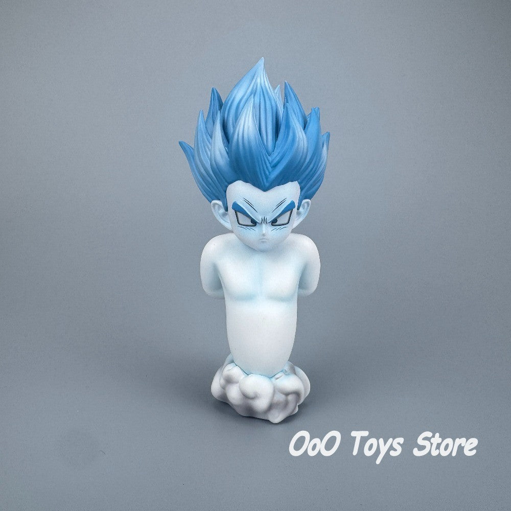 14,5cm/5,71in Boneco de Anime Dragon Ball Z Gotenks Fantasma Action Figures Pvc Estátua Notilucente Coleção Modelo Brinquedos Presentes