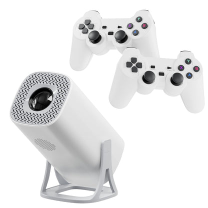 Projetor para Jogos S40GE Android 11 64 GB Cartão TF Controle de Jogo Sem Fio Wi-Fi Duplo Projetor Portátil para Home Theater 1280*720P
