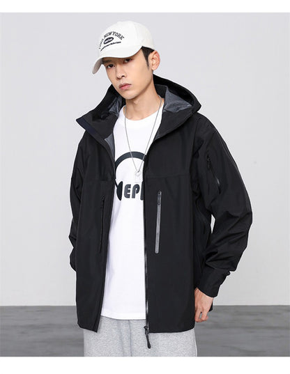 Arc Duricrust Rain-proof Jackets Mens Womens High Quality Camping Coat Outdoor Waterproof Windbreaker Hiking Mountain Clothes