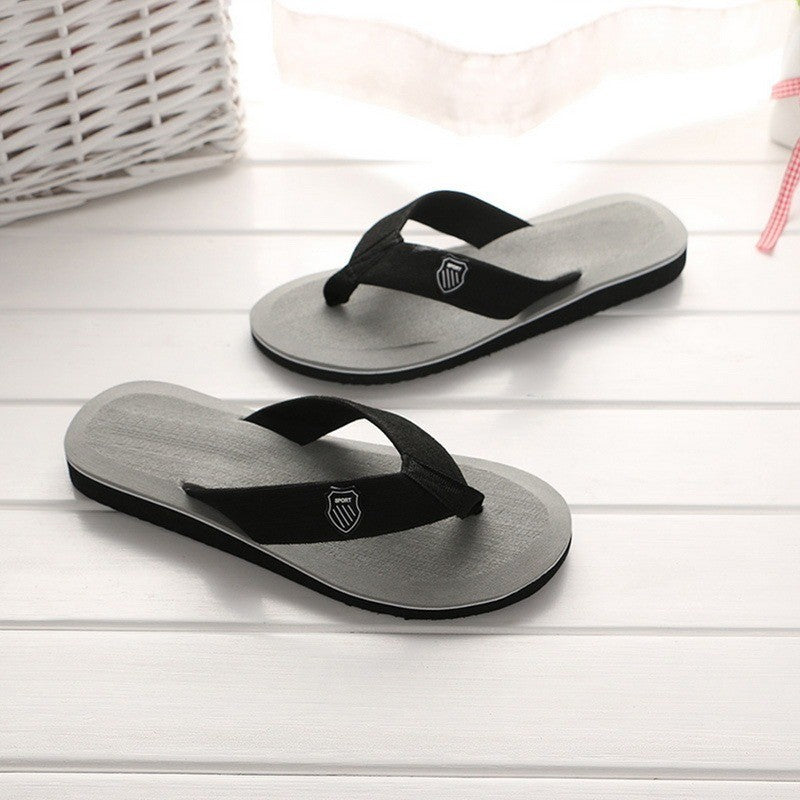 Casual Flip Flops For Men Slippers Beach Sandals Summer Non-Slip Flat Slides Men Slippers Indoor House Shoes Man Male Slipper