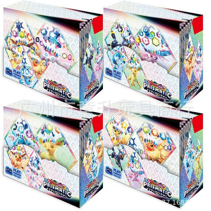 360 Cartas Pokémon Evoluções Prismáticas Escarlate Violeta 151 Tempestade Prateada Destinos de Paldea Cartas de Troca de Batalha de Booster em Inglês