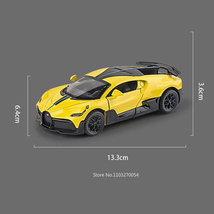 1:32 Divo Alloy Lambor LP750 Modelo de Brinquedo Carro Fundido Porta Aberta com Luz de Som Puxar Para Trás Carros Esportivos em Miniatura Presente para Meninos