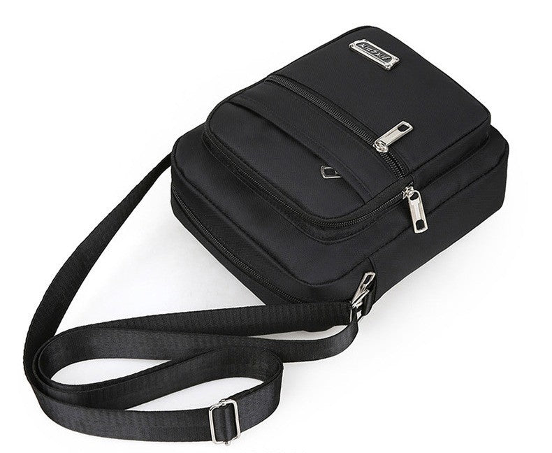 Waist Men's Crossbody Messenger Bags Male Canvas Shoulder Bags Men Handbag Chest Shoulder Belt Bag Casual Large Boy Satchel Grey