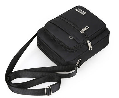 Waist Men's Crossbody Messenger Bags Male Canvas Shoulder Bags Men Handbag Chest Shoulder Belt Bag Casual Large Boy Satchel Grey