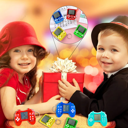 6-48Pcs Video Game Party Favors for Classic Game Console Keychain Birthday Joypad Souvenir School Valentine Gifts