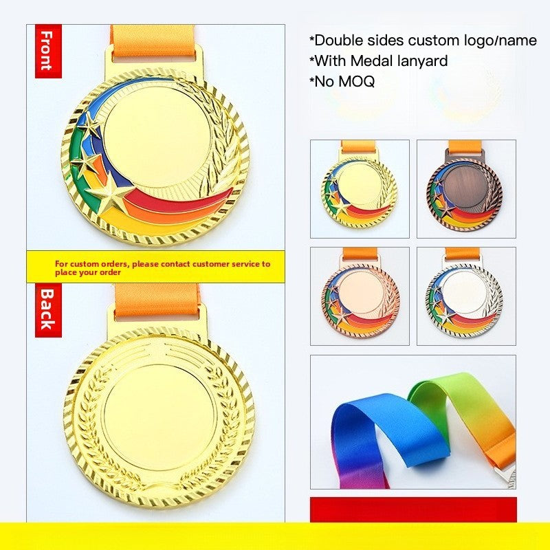 Customized Logo/Namehonor Medal kindergarten award plate award plate, medal and badge production for sports