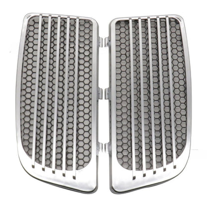 Grade do Radiador da Motocicleta Carenagem Inferior Grades Laterais Tampa de Acabamento para Harley Touring CVO Electra Road Street Tri Glide Ultra Low FLHTKL