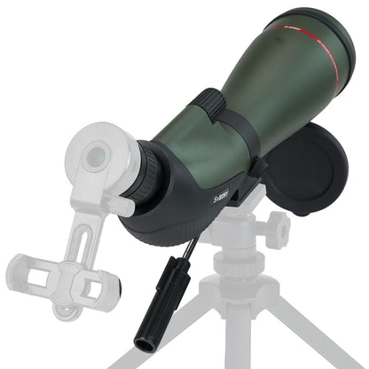Telescópio terrestre Svbony SA412 20-60X80 com câmera Wi-Fi para fotografia e observação de pássaros