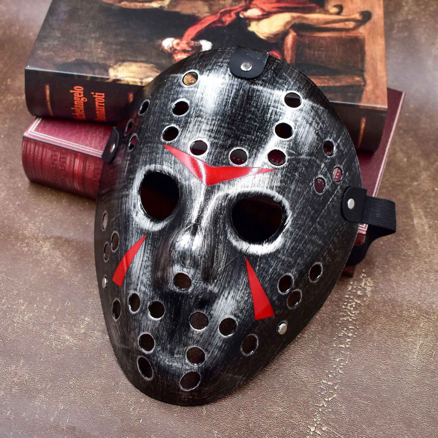 Halloween 2025 1PC Halloween Mask Makeup Ball Thickened Jason Mask Cosplay Funny Full Face Male Mask Performance Props